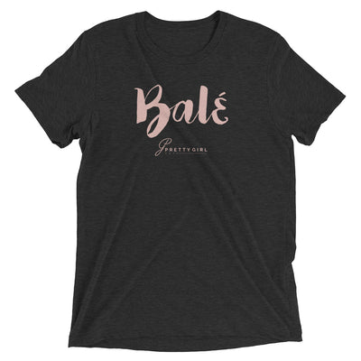 B/C Short-Sleeve Unisex Tri-Blend T-shirt Bale Pink