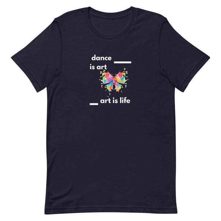 B/C Short-Sleeve Unisex T-Shirt Dance is Art
