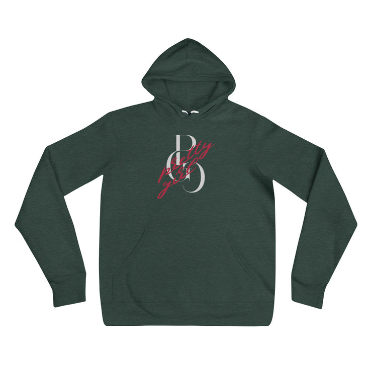S/C Unisex Hoodie Vandal Logo Silver