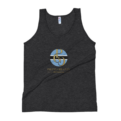 G/C Unisex Tri-Blend Tank Top Botswana Gold