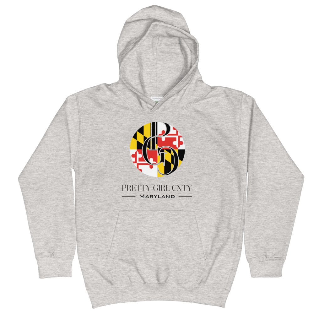 S/C Kids Hoodie Maryland Black