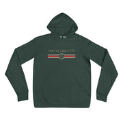S/C Unisex Hoodie Stripes Red & White