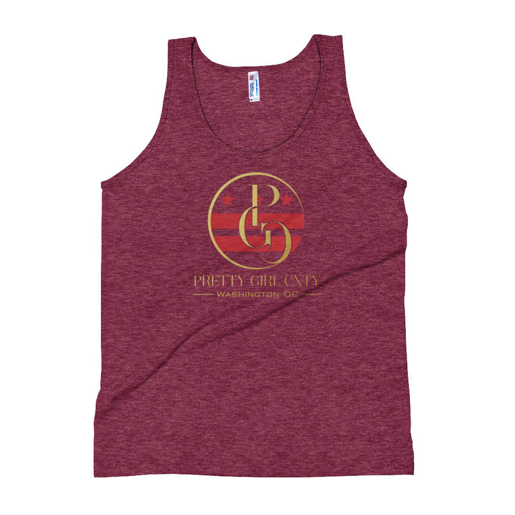 S/C Unisex Tri-Blend Tank Top Washington Gold