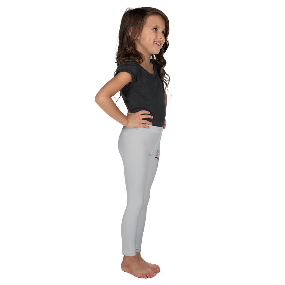 B/C Kid's Light Grey Leggings Cartoon Bee