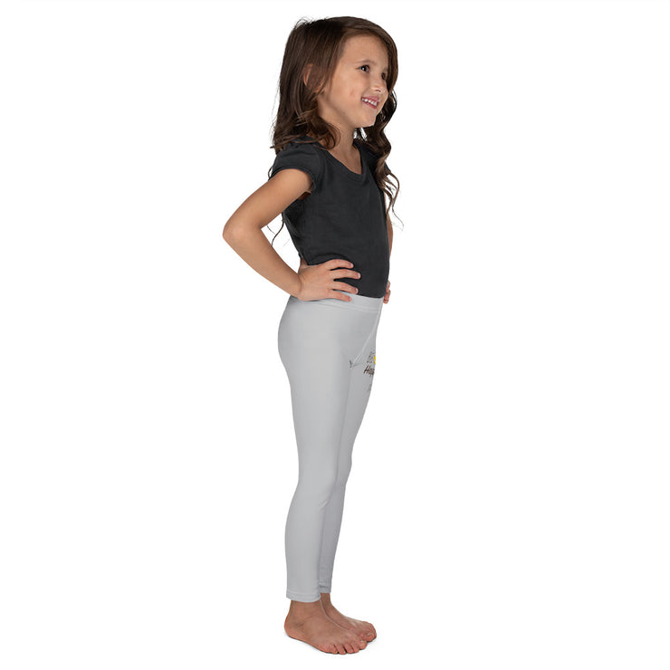 B/C Kid's Light Grey Leggings Cartoon Bee