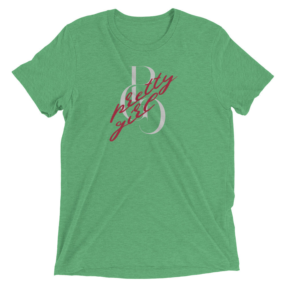 S/C Short-Sleeve Unisex Tri-Blend T-shirt Vandal Logo Silver