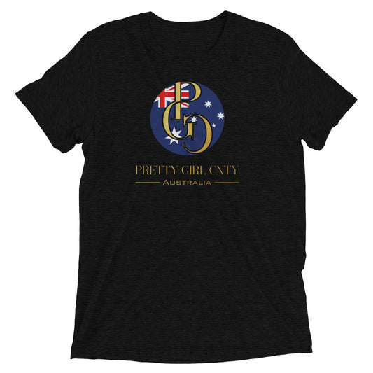 G/C Short-Sleeve Unisex Tri-Blend T-shirt Australia Gold