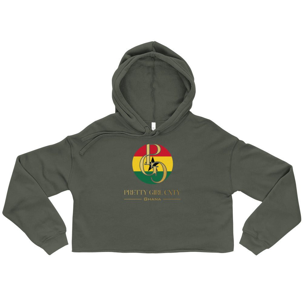 G/C Women’s Crop Hoodie Ghana Gold