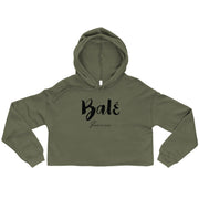 B/C Women’s Crop Hoodie Bale Black
