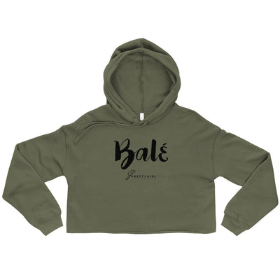 B/C Women’s Crop Hoodie Bale Black