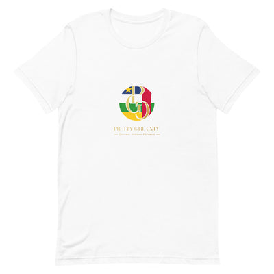G/C Short-Sleeve Unisex T-shirt Central African Republic Gold