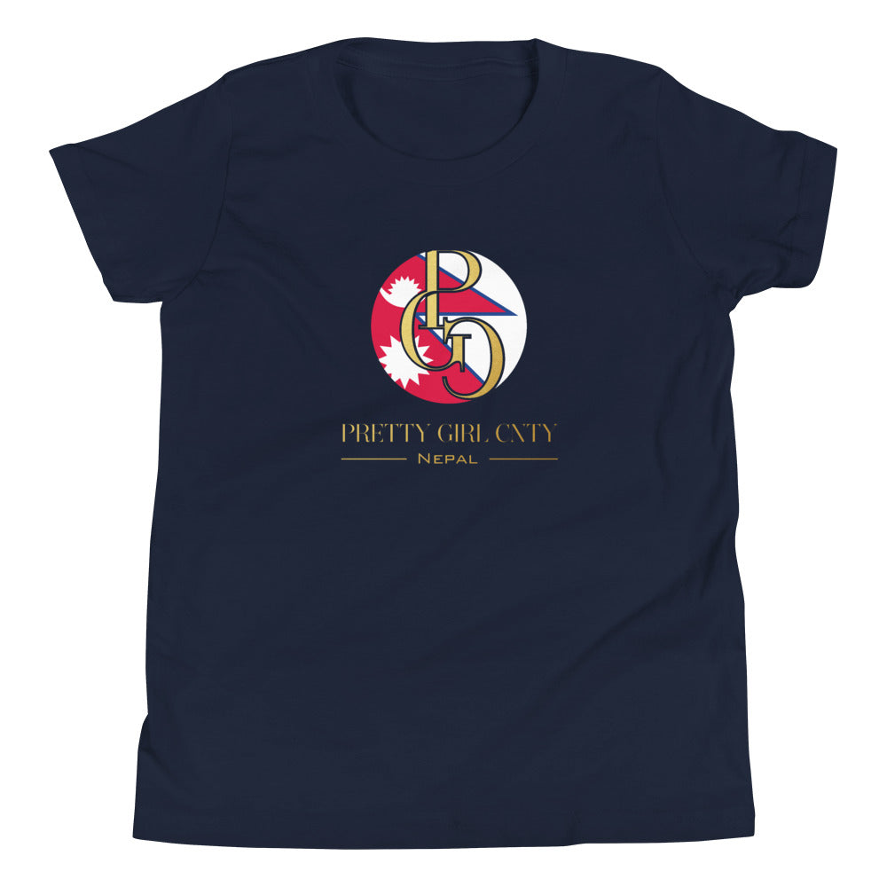 G/C Girl's T-Shirt Nepal Gold