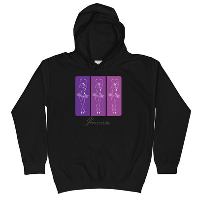 B/C Kids Hoodie 3 Ballerinas