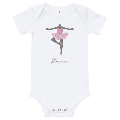 B/C Short sleeve baby bodysuit Ballerina Body 1DT