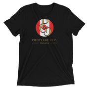 G/C Short-Sleeve Unisex Tri-Blend T-shirt Canada Gold