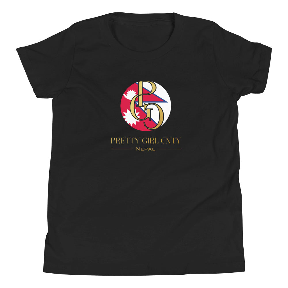 G/C Girl's T-Shirt Nepal Gold