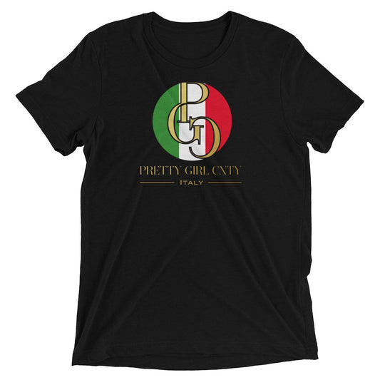 G/C Short-Sleeve Unisex Tri-Blend T-shirt Italy Gold
