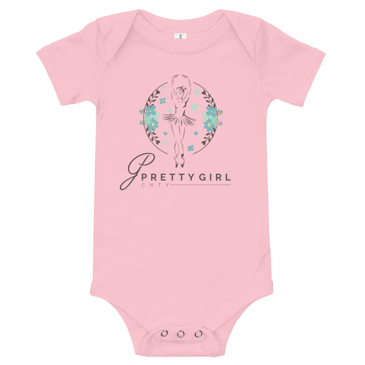 B/C Short sleeve baby bodysuit Classic Ballerina