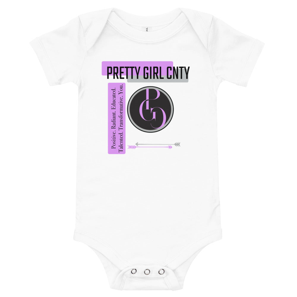 S/C Short sleeve baby bodysuit Circle of You