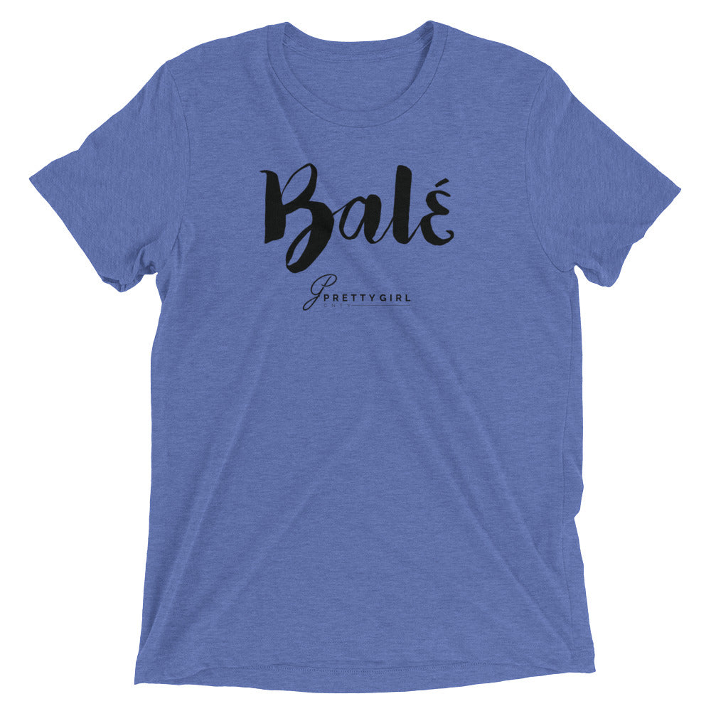 B/C Short-Sleeve Unisex Tri-Blend T-shirt Bale Black