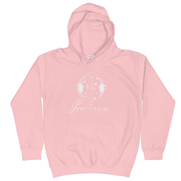 B/C Kids Hoodie Classic Ballerina White