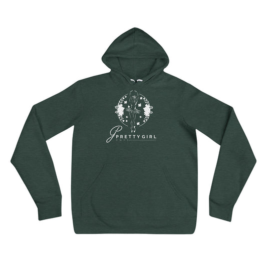 B/C Unisex Hoodie Classic Ballerina White