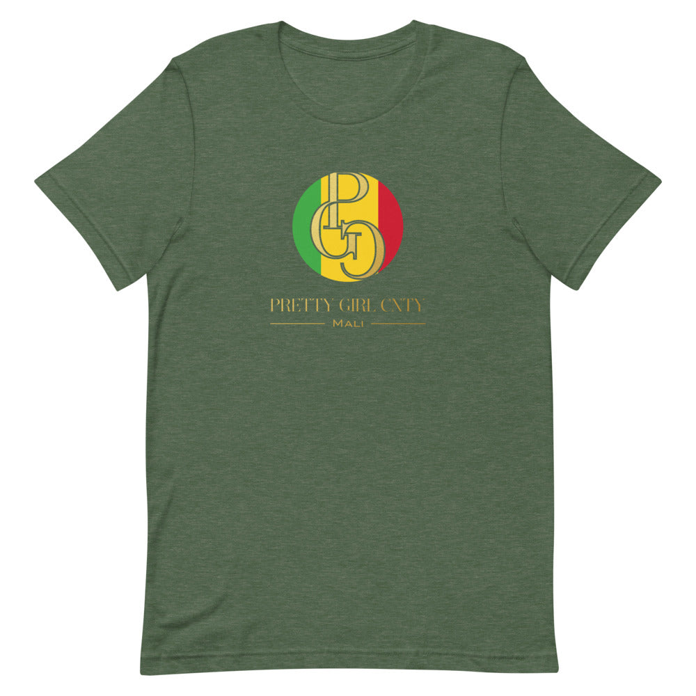 G/C Short-Sleeve Unisex T-shirt Mali Gold