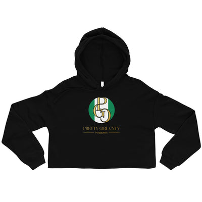 G/C Women’s Crop Hoodie Nigeria Gold