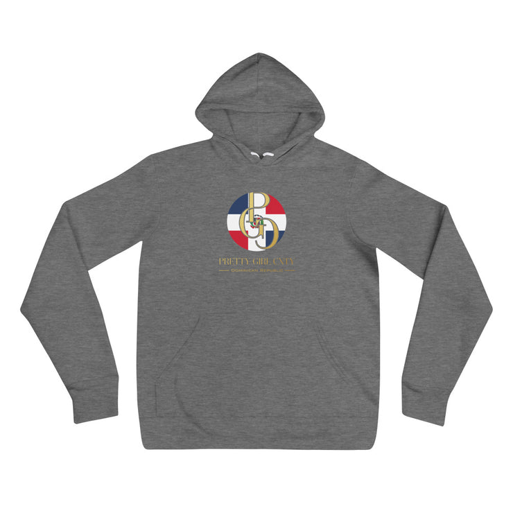 G/C Unisex Hoodie Dominican-Republic Gold