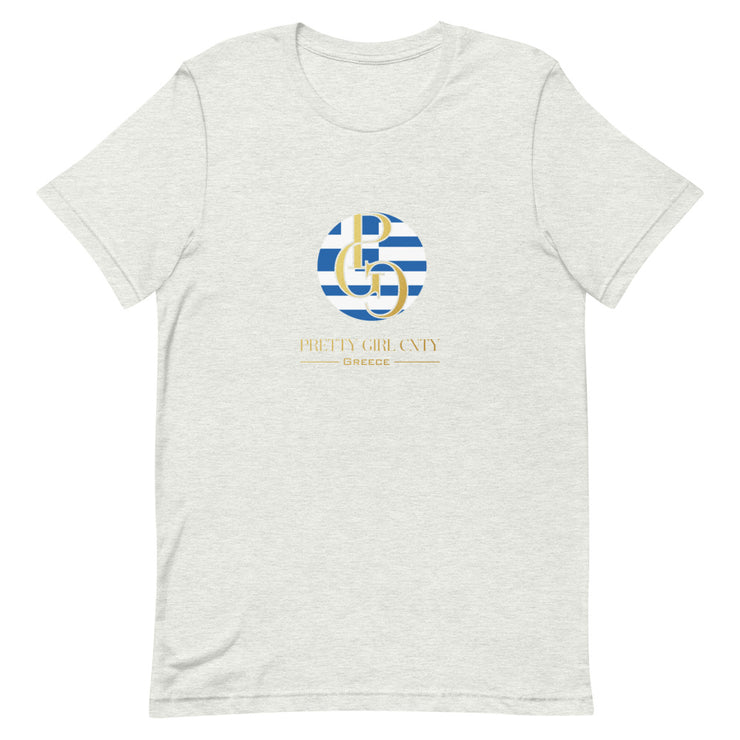 G/C Short-Sleeve Unisex T-shirt Greece Gold