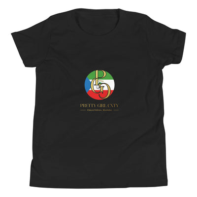 G/C Girl's T-Shirt Equatorial Guinea  Gold