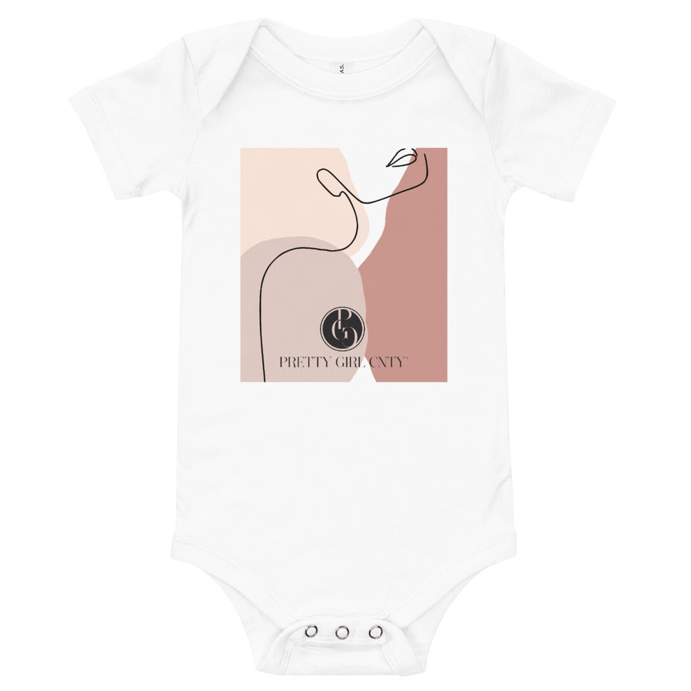 S/C Short sleeve baby bodysuit Palette of Beauty