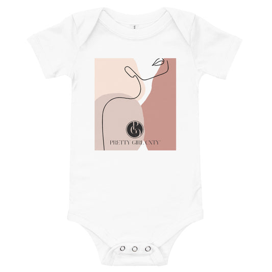 S/C Short sleeve baby bodysuit Palette of Beauty