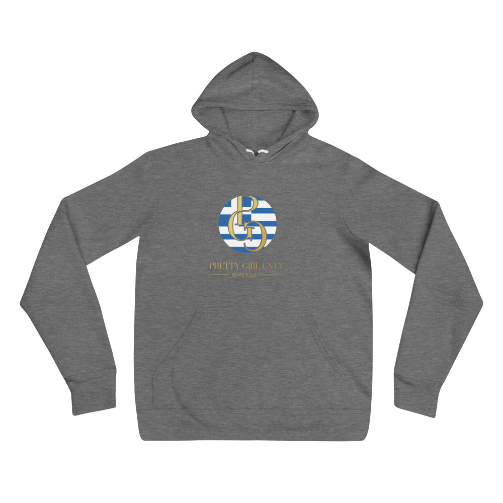 G/C Unisex Hoodie Greece Gold