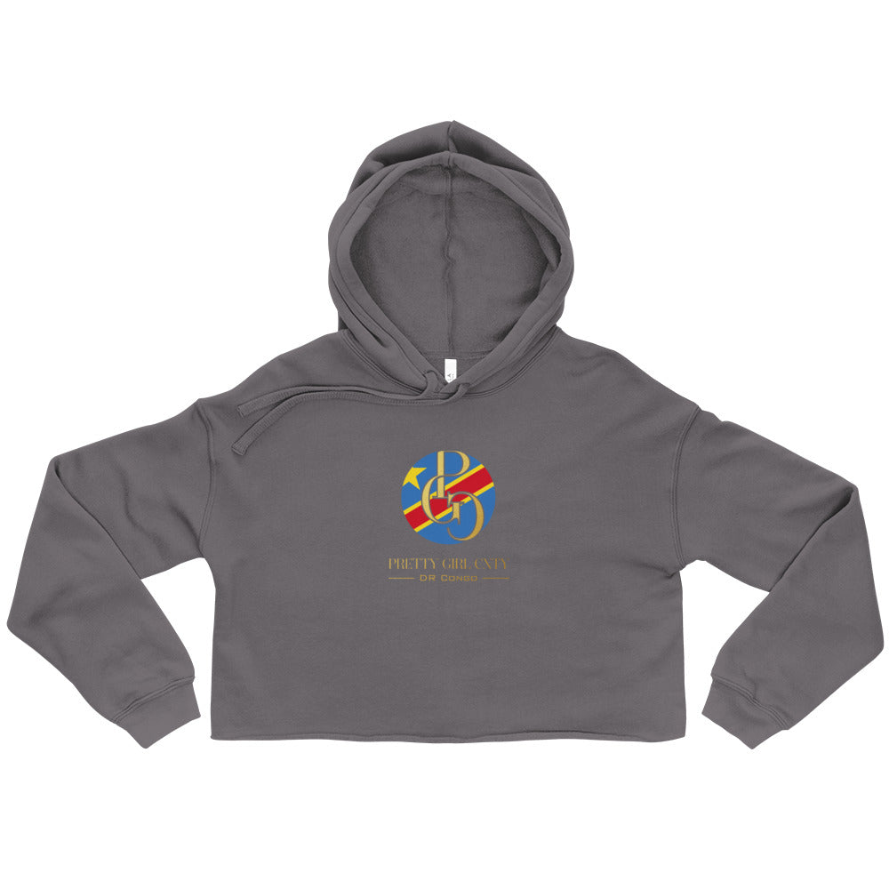 G/C Women’s Crop Hoodie Dr Congo Gold