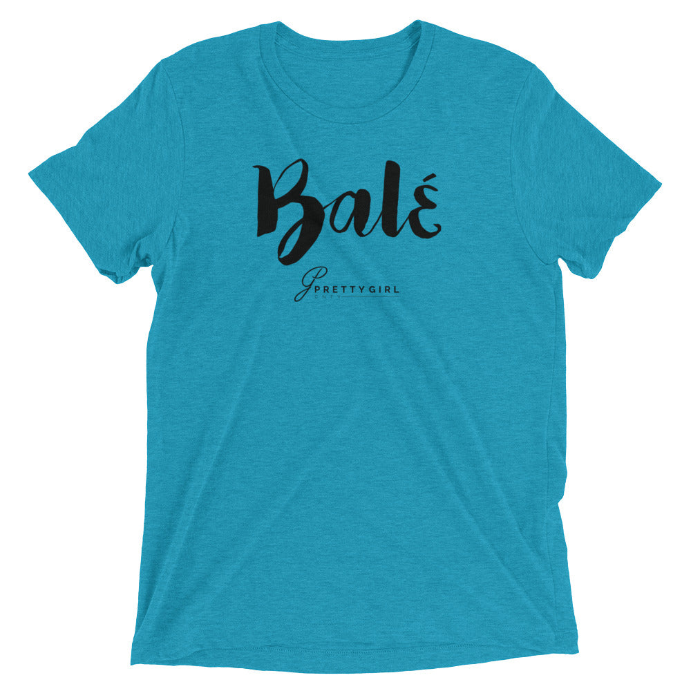 B/C Short-Sleeve Unisex Tri-Blend T-shirt Bale Black