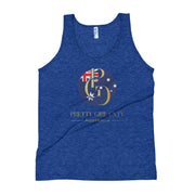 G/C Unisex Tri-Blend Tank Top Australia Gold