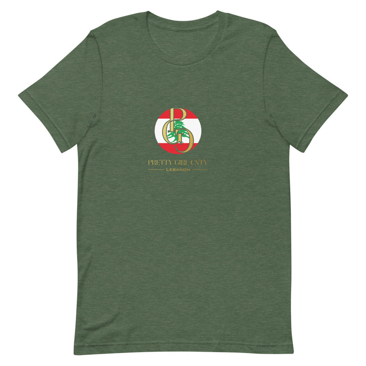 G/C Short-Sleeve Unisex T-shirt Lebanon Gold