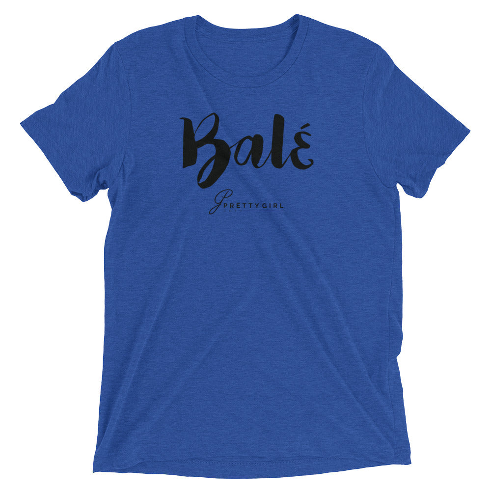 B/C Short-Sleeve Unisex Tri-Blend T-shirt Bale Black