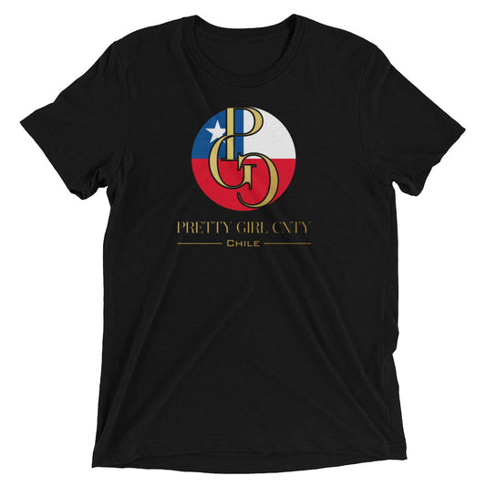 G/C Short-Sleeve Unisex Tri-Blend T-shirt Chile Gold