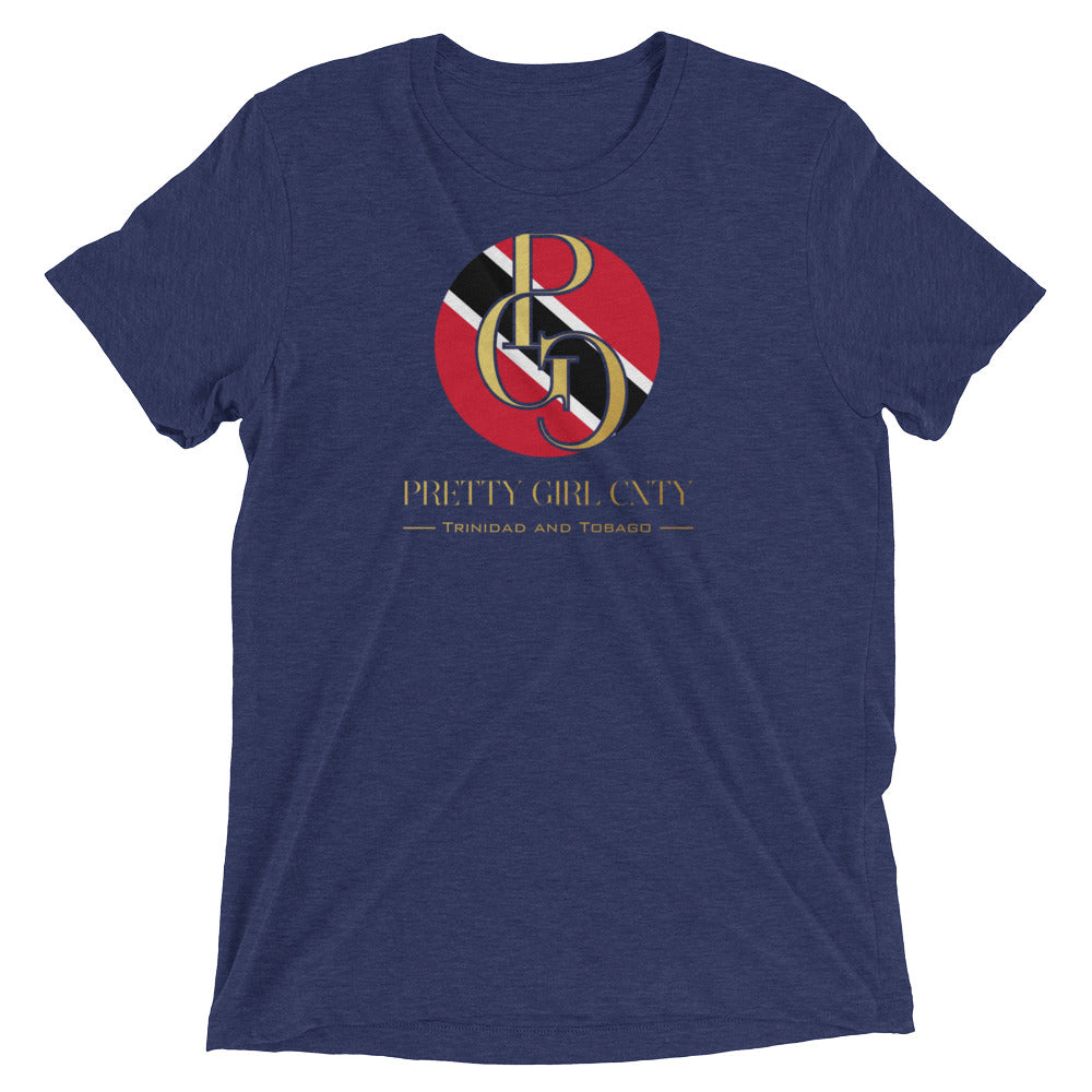 G/C Short-Sleeve Unisex Tri-Blend T-shirt Trinidad &Tobago Gold