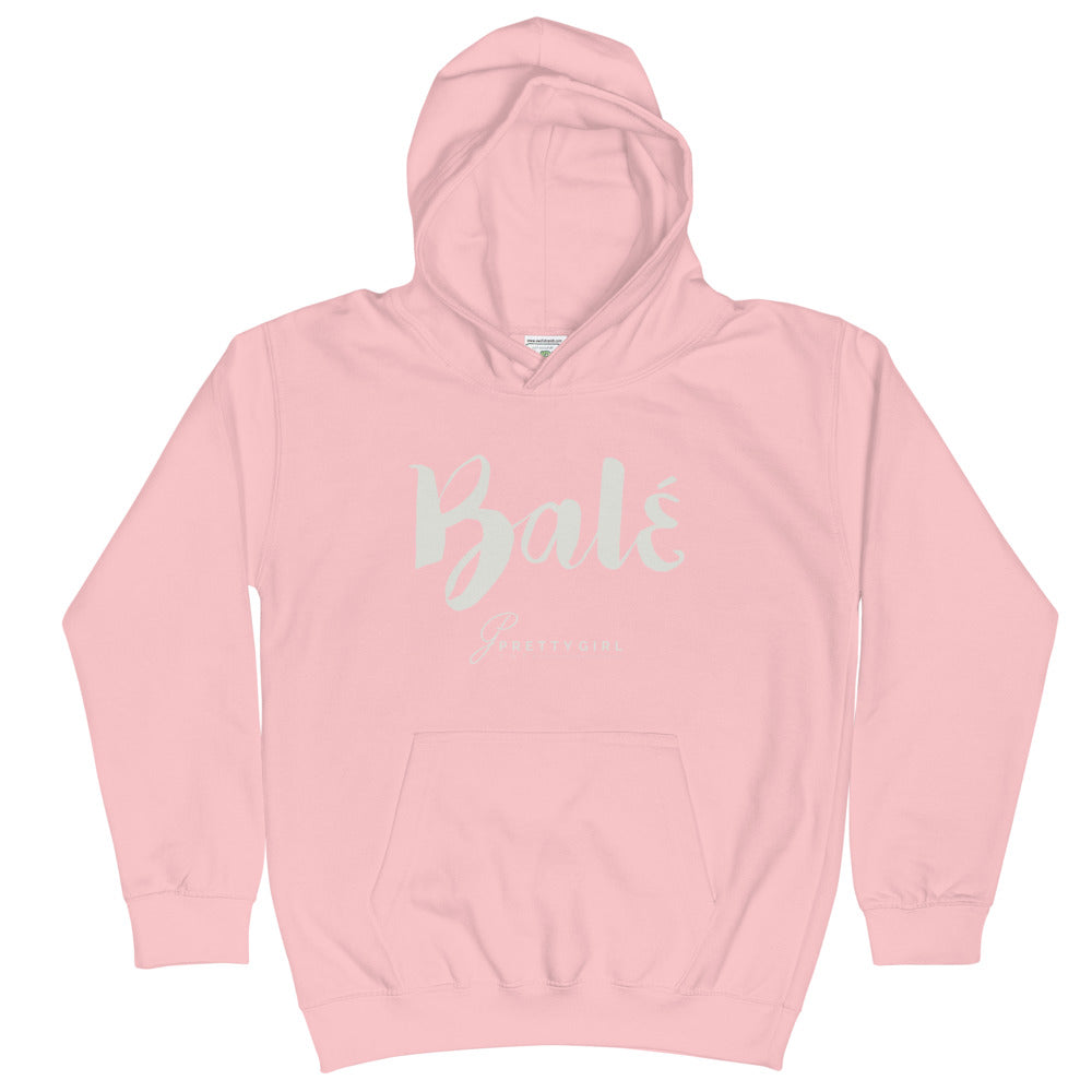 B/C Kids Hoodie Bale White