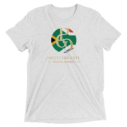 G/C Short-Sleeve Unisex Tri-Blend T-shirt South Africa Gold