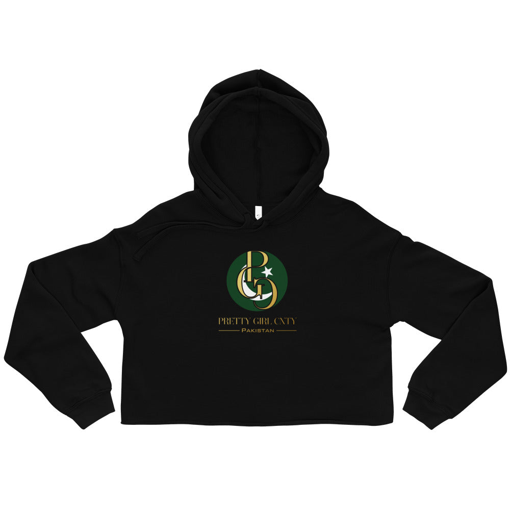 G/C Women’s Crop Hoodie Pakistan Gold
