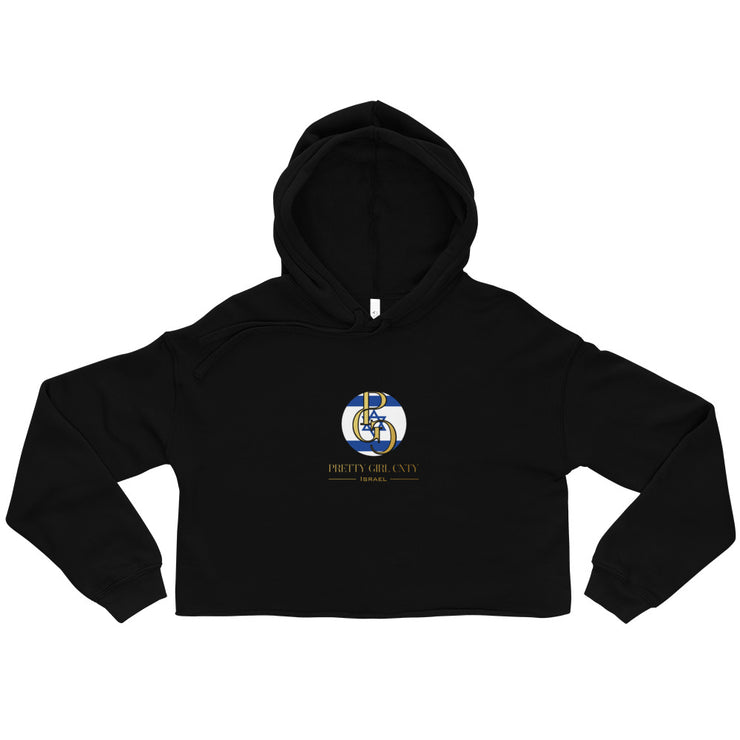 G/C Women’s Crop Hoodie Israel Gold