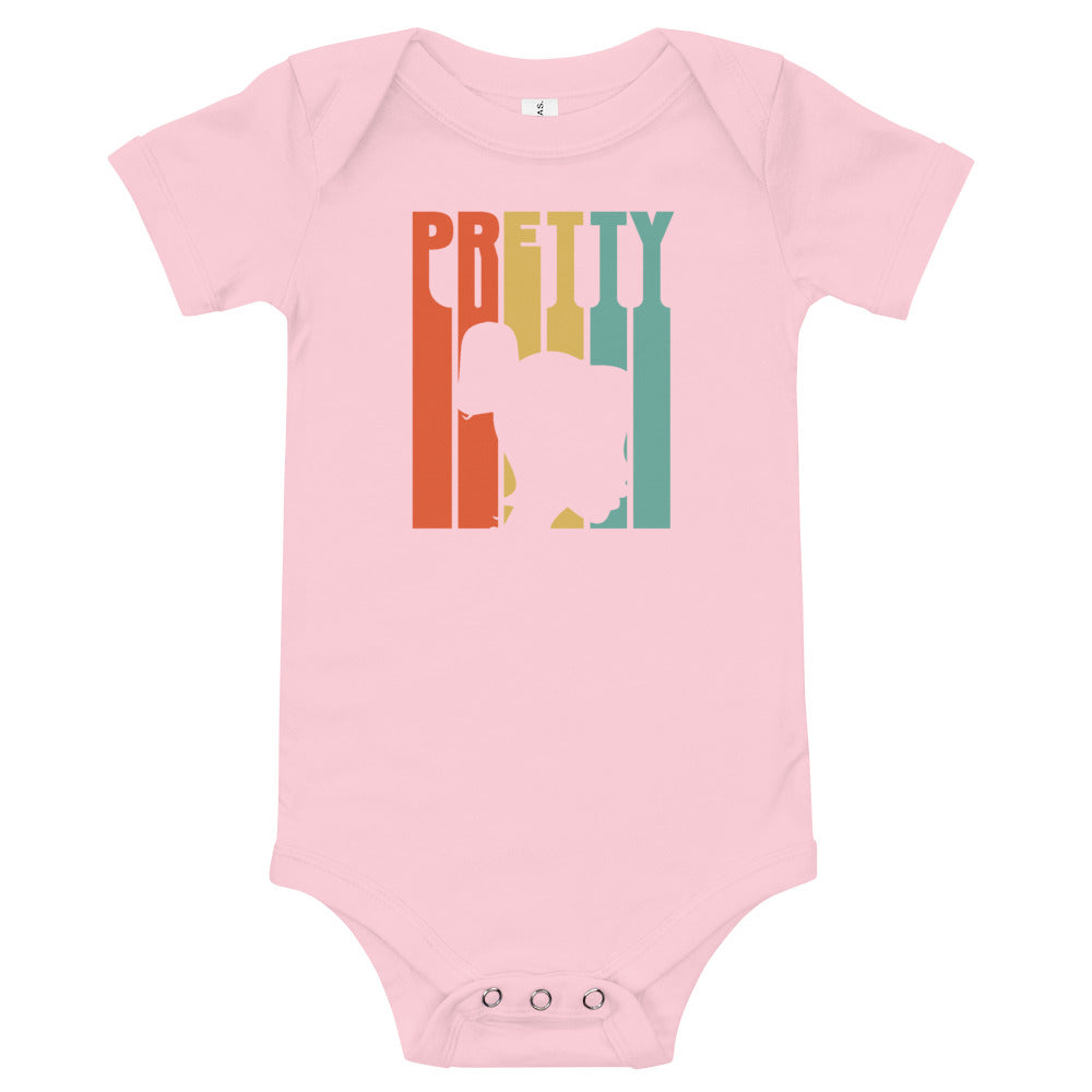 S/C Short sleeve baby bodysuit Pretty Unique