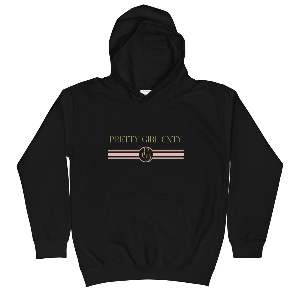S/C Kids Hoodie Stripes Pink