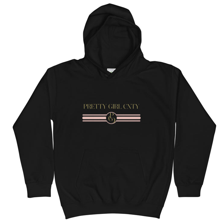 S/C Kids Hoodie Stripes Pink