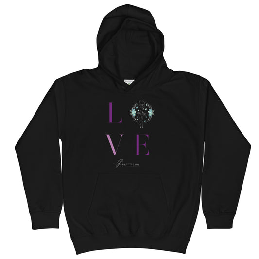 B/C Kids Hoodie Love Logo LT