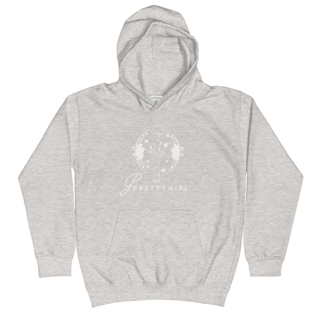B/C Kids Hoodie Classic Ballerina White